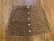 Mittoshop Boutique Leopard Skirt