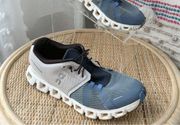 On Running Cloud Fuse Frost Metal Road-Running Sneakers Women’s Size 9