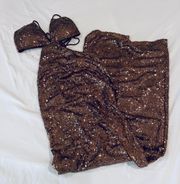 Bronze Dress