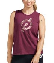 PELOTON studio side slit muscle tank top 🤍