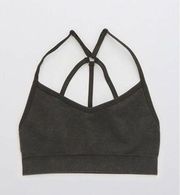 Aerie OFFLINE Seamless Strappy Back Sports Bra Size XL