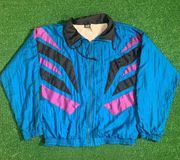 Vintage 90s Multicolored Windbreaker 