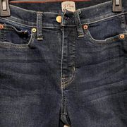 J. Crew dark vintage straight jeans size 26