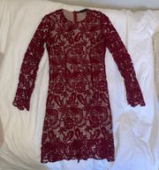 Red Lace Dress