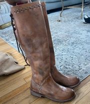 NEW Bed Stu tall brown riding boots 6