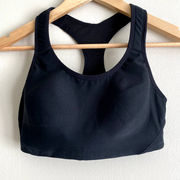 Avia Black Sports Bra-Womens Size Medium-Lightly‎ Lined/Padded-EUC