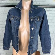 Disney Studio Tinkerbell Denim Jacket EUC size XS