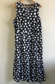 suzanne‎ betro midi dress skeleton print sleeveless halloween womens