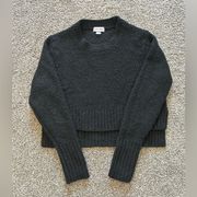 Black Calvin Klein Cropped Sweater