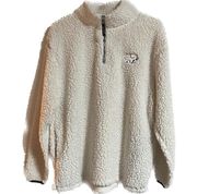 Ivory Ella Ivory‎ Ella Ivory Sherpa Quarter Zip Pullover Size L