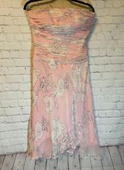 Pink Silk Dress, 6