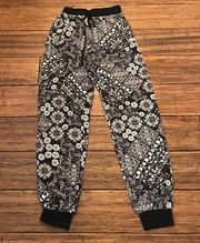 Joe Benbasset Pants Black and White Joggers