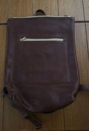 Leather Laptop book bag