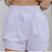 NWT  POPLIN SHORTS