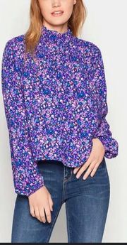 Floral Smocked Blouse