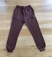 Boohoo Official Studio Sweatpants in Brown