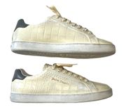 NEW Palm Angels size 39 Croc-effect leather sneakers Unisex