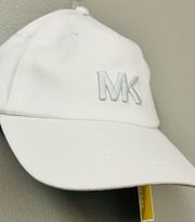Michael Kors mk logo embroidered baseball hat​