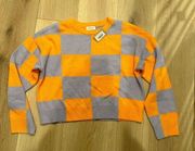 Vestique NWT Checkered  Sweater