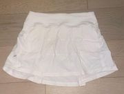 White Lululemon Tennis Skirt