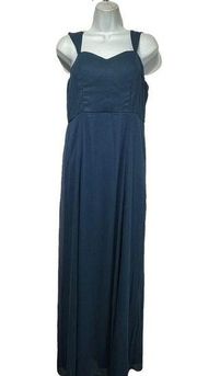 ModCloth sleeveless chiffon long maxi dress Size 10