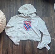 K Swiss Cropped Hoodie 