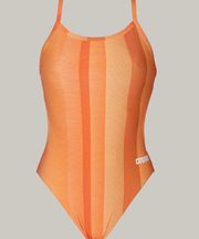 Womens Orange  bathing suit