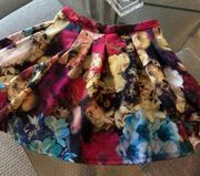 Romeo & Juliet Couture floral skirt size medium