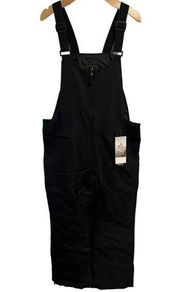 Pulse Snow Ski Bibs Overalls Womens Size XL Black Waterproof Performance NEW