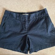 Ladies Blue Cargo Style Shorts 2 Side Pockets Size 10 NWOT