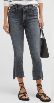 The Insider Crop Train Stops Wash Jeans