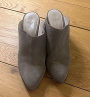 Caslon tan mule 10 leather