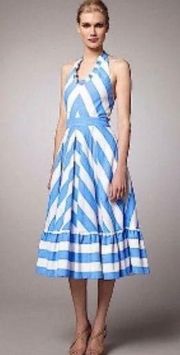 Kate Spade New York Striped Halter Dress