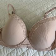 Lucky Brand 36C beige/neutral bra