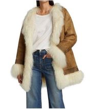 Nili Lotan Harrison Shearling Coat Lambskin And Lamb Fur $3795