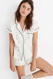 Madewell Flannel Bedtime Pajama Top M