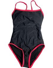 TYR Womens Huntington Beach Solid w/Contour Cups 1pc Swimsuit Sz Small NWOT