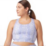 NEW Glyder Full Force Bra Lilac Snake