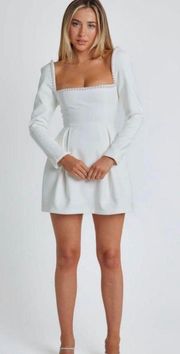 Odd Muse White Pearl Dress