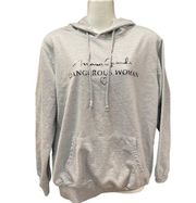 ARIANA GRANDE Dangerous Woman Hoodie Gray Size Small