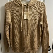 BNWT Hem & Thread Speckled Knit Hoodie