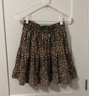 Cheetah Skirt