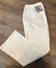 Cato White Bootcut Shape Enhancing Denim Jeans PLUS SIZE 18W Slenderizing NEW