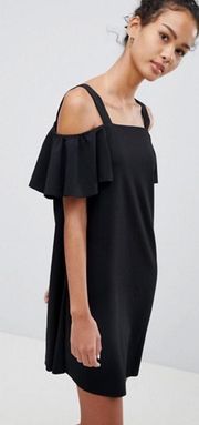 Jacqueline De Yong Cold Shoulder Dress