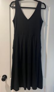 Black T-shirt Dress Size M