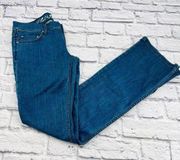 Juicy Couture The Cali Bootcut Jeans Size 27 Blue Embroidered Heart Pocket