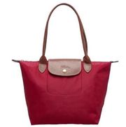 Longchamp Le Pliage Shopping Modele Depose Medium Shoulder Tote | Red