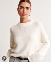 Wedge Crewneck Sweater