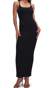 Ribbed Racerback Maxi Dress