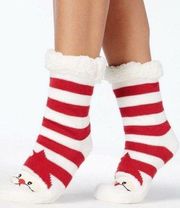 Charter Club Womens SANTA HOLIDAY Slipper Socks with Grippers $19.50 - NWT